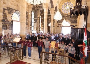القدّاس السنوي لراحة أنفس شهداء المقاومة اللبنانية في جزين