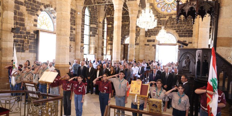القدّاس السنوي لراحة أنفس شهداء المقاومة اللبنانية في جزين