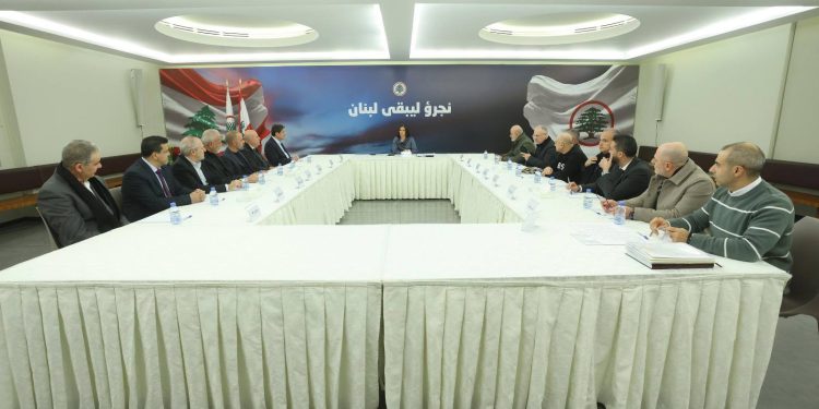اجتماع لبلديات قضاء بشري في معراب
