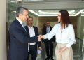 وزير الزراعة نزار هاني في معراب بدعوة من النائب ستريدا جعجع