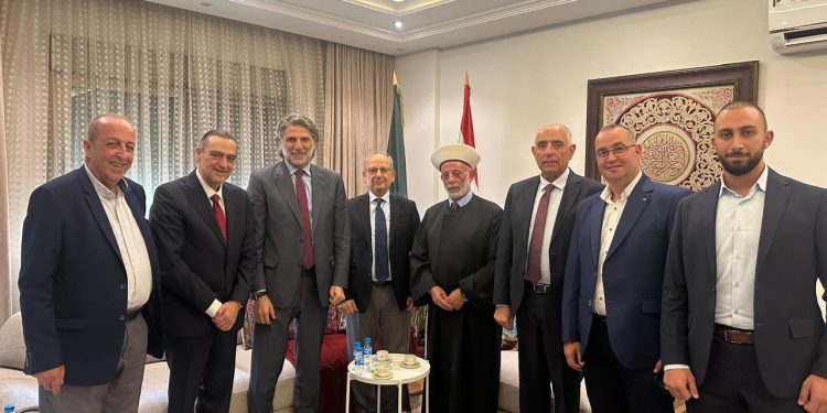 وفد من تكتل «الجمهورية القوية» يزور مفتي حاصبيا ومرجعيون: التأكيد على الشراكة الوطنية وخيار الدولة وحصرية السلاح